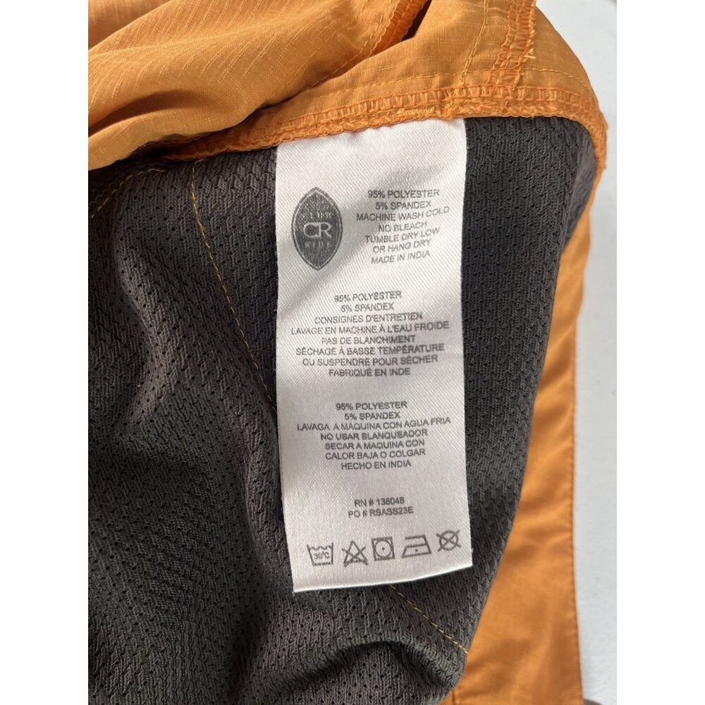 CLUB RIDE Women's Muted Orange Flat Back 9" Inseam Shorts XL - Picture 5 of 6